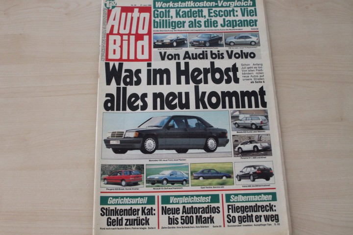 Deckblatt Auto Bild (26/1988)